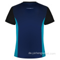 Feuchtigkeitsableitende Dry Fit T-Shirt Vertragsfarbe